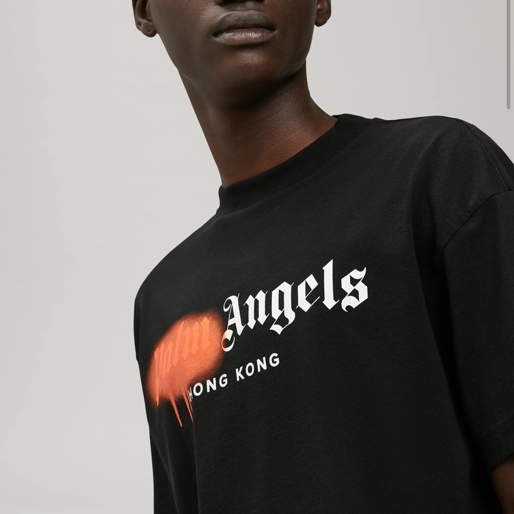 Palm Angels HONG KONG SPRAYED T-SHIRT